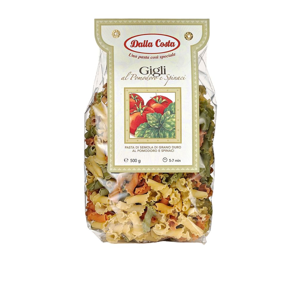 Dalla Costa Gigli Tricolori Con Pomodoro E Spinaci Confezione Risparmio 12x500gr