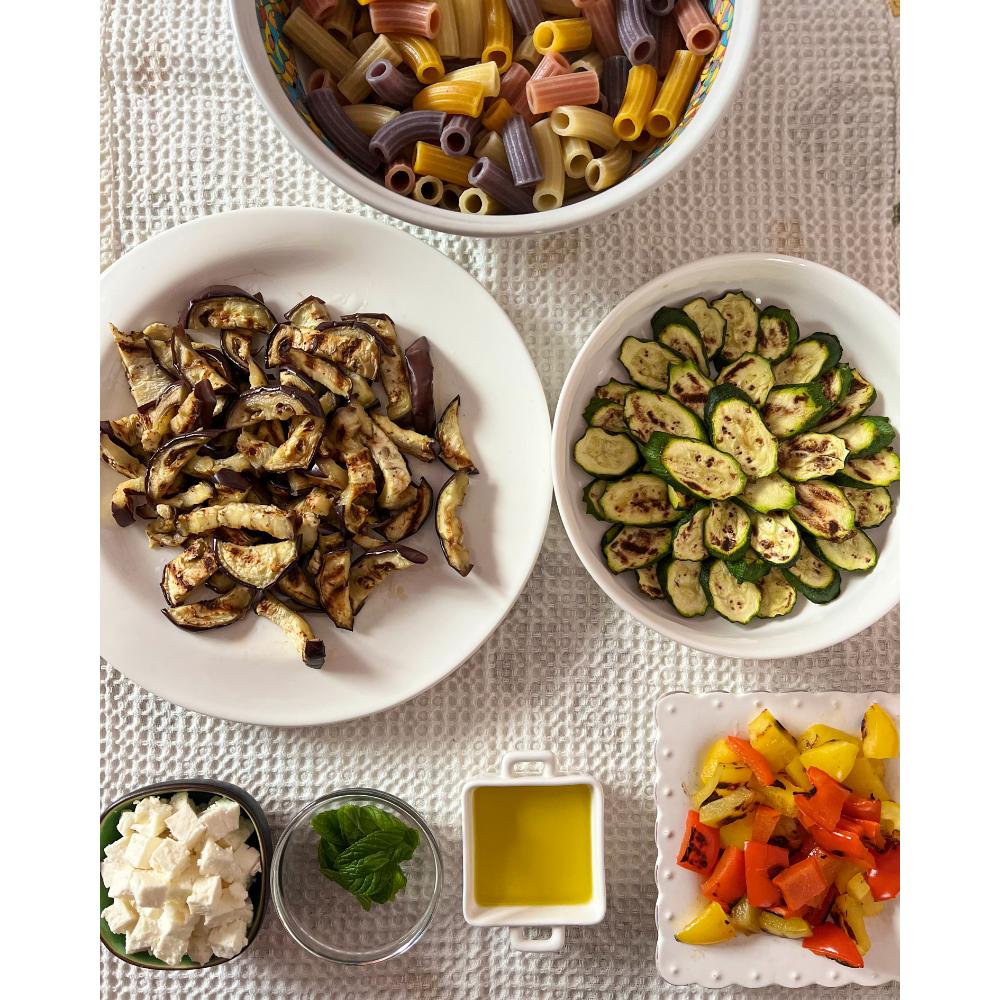 Dalla Costa Maccheroni 5 Colori Con Curcuma, Rosmarino, Barbabietola E Carota Nera 12x500gr