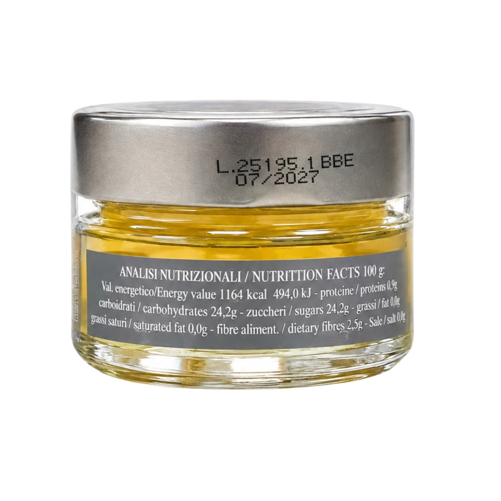 Acetaia Malpighi Perle al Condimento Bianco 50 g – Perle Agrodolci con Cuore Liquido, da Uve Trebbiano Modenese