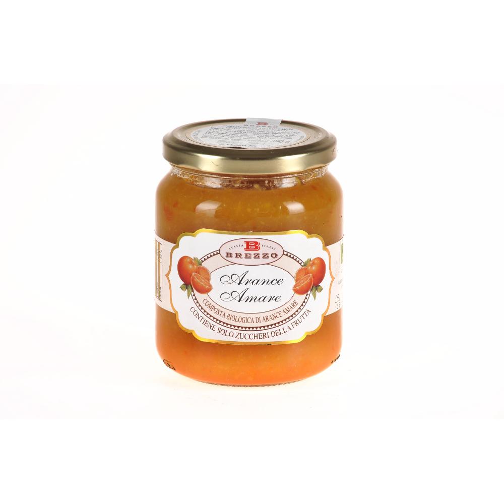 Brezzo Kit Degustazione Miele di Acacia 500g e Composta di Frutta Bio Arance Amare 390g