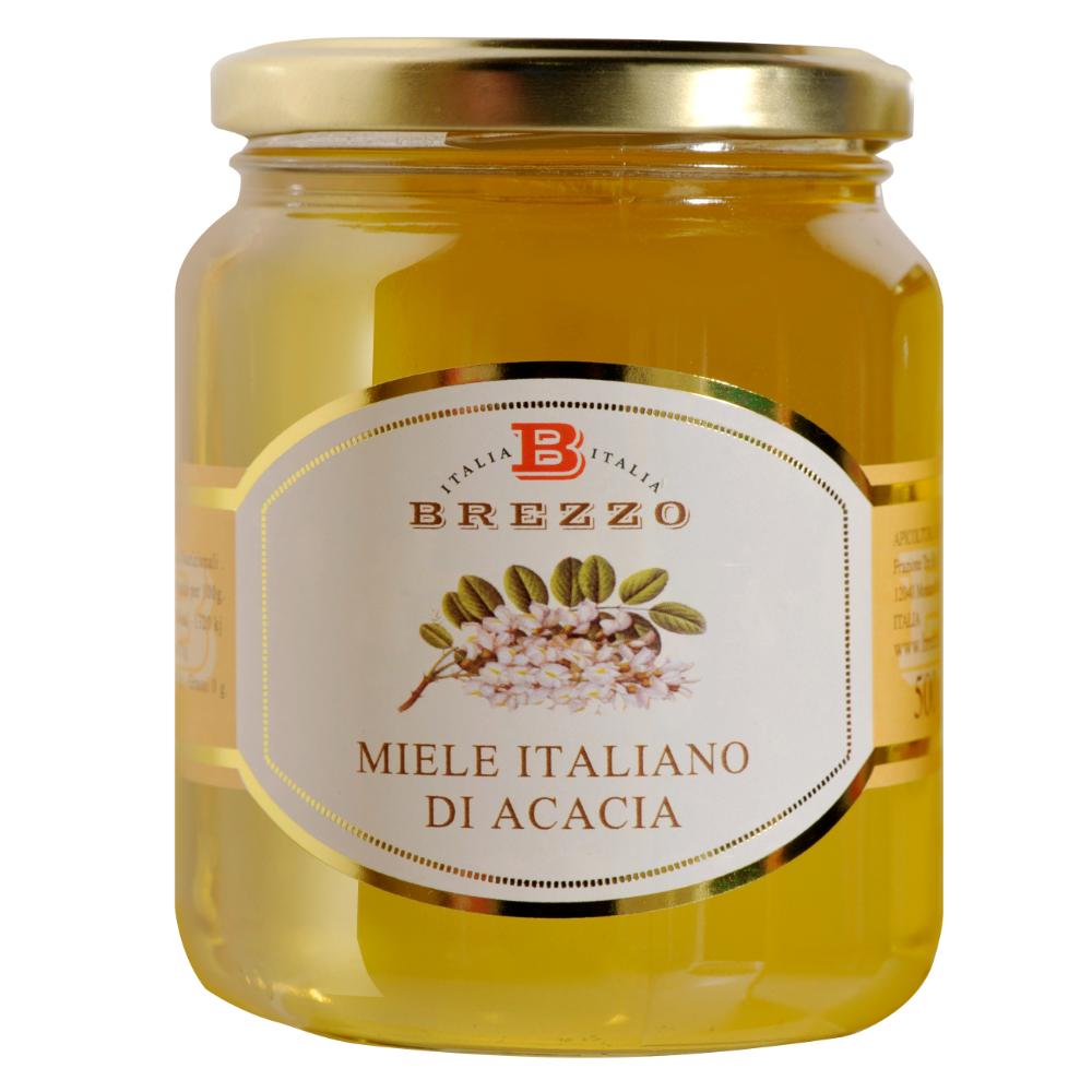 Brezzo Kit Degustazione Miele di Acacia 500g e Composta di Frutta Bio Arance Amare 390g