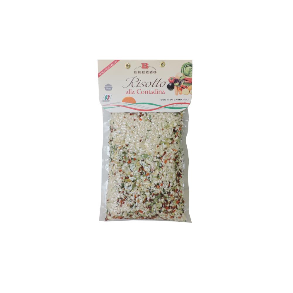Brezzo Tris di Risotti da 300g agli Asparagi, Carciofi e Contadina