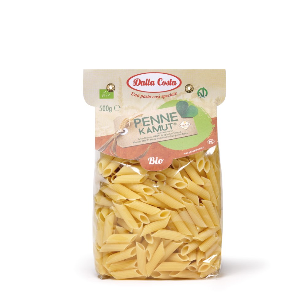 Dalla Costa Penne Kamut Bio confezione risparmio 12x500 grammi