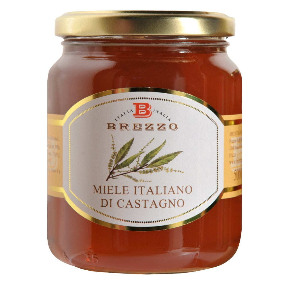 Brezzo Miele Italiano di Castagno 500 gr