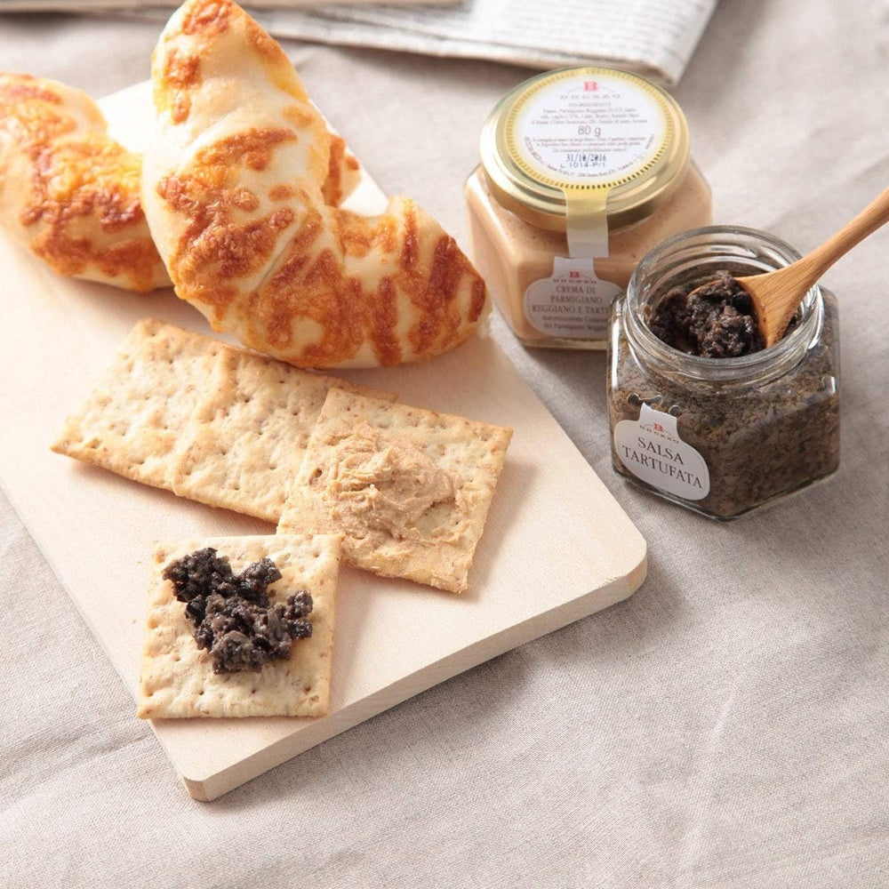 Brezzo Crema di Parmigiano Reggiano e Tartufo 80gr - Specialità al Tartufo