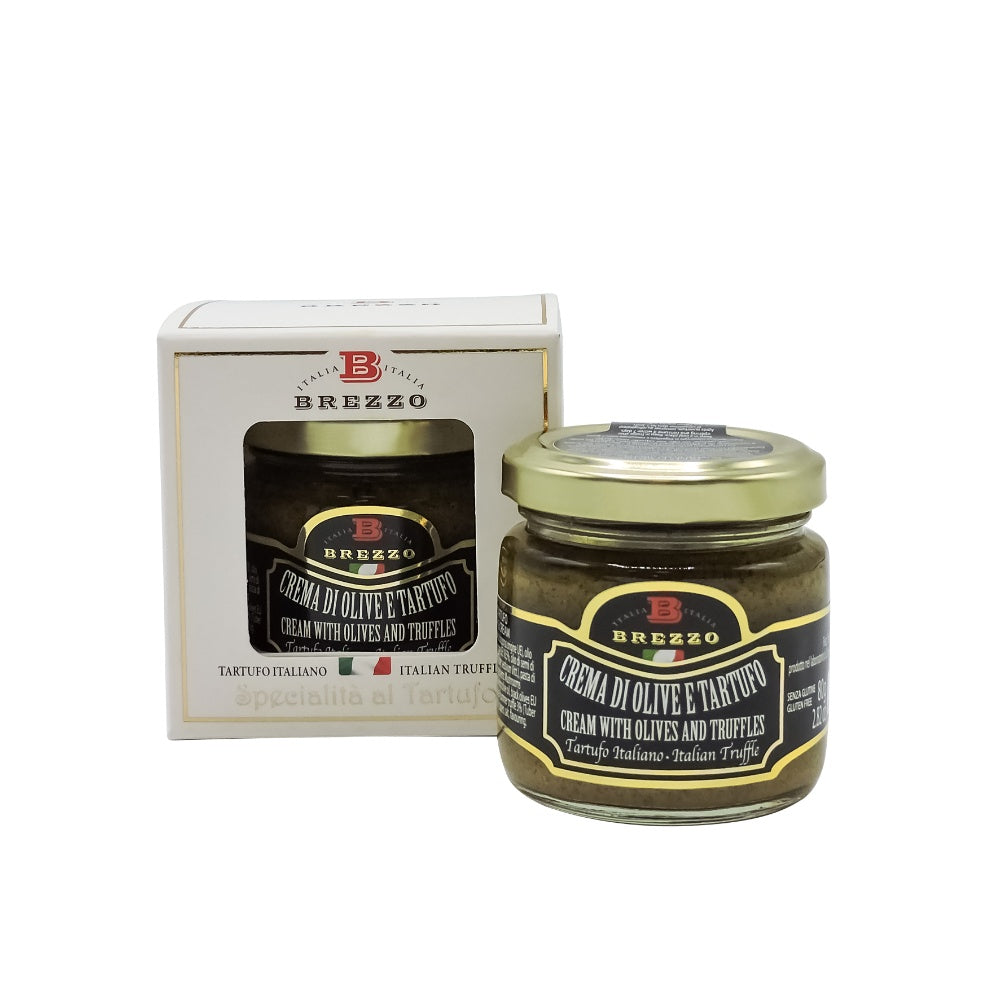Brezzo Crema di Olive e Tartufo gr 80 - Specialità al Tartufo