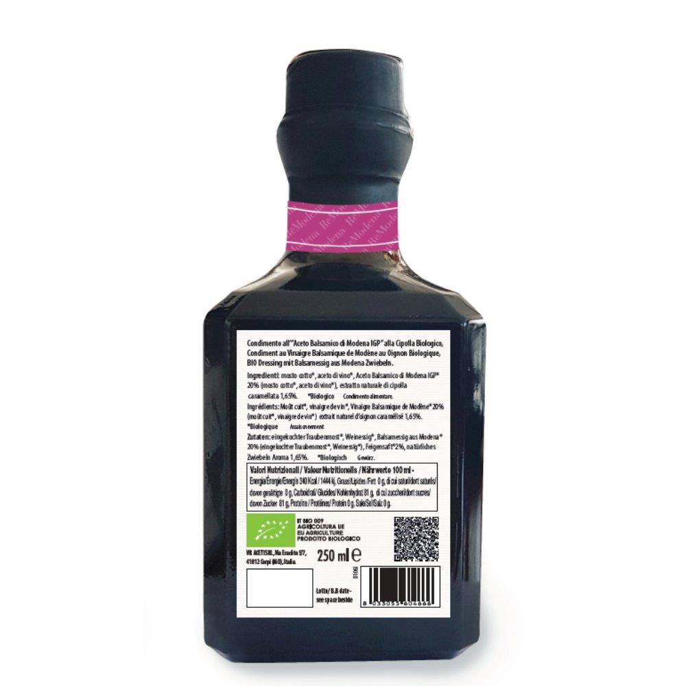 ReModena Bio Collection Condimento Balsamico alla Cipolla caramellata