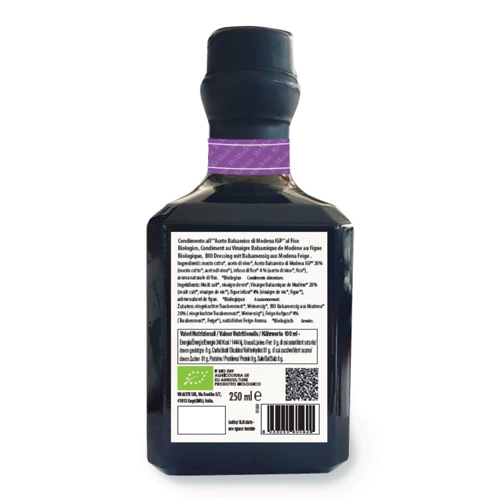 ReModena Bio Collection Condimento Balsamico al Fico