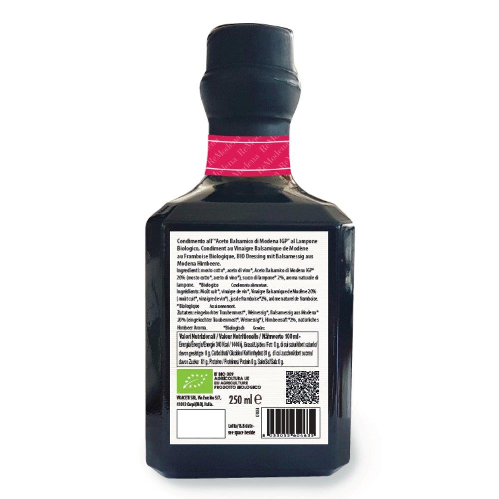 ReModena Bio Collection Condimento Balsamico al Lampone