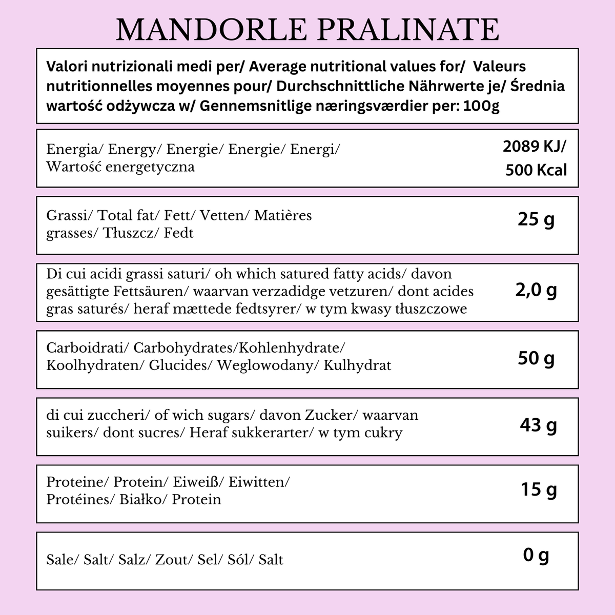 Quaranta -  Torroncini al Pistacchio e Mandorle Pralinate