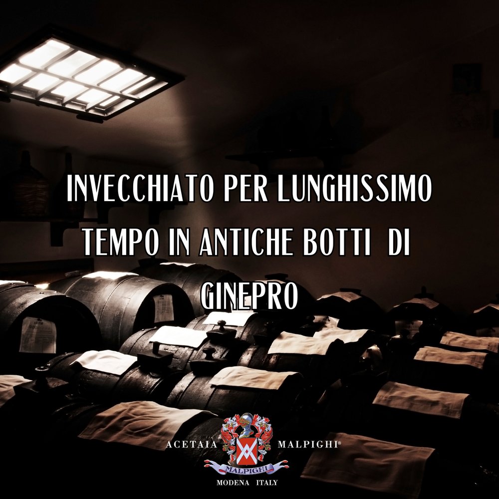Acetaia Malpighi – Aceto Balsamico Tradizionale di Modena DOP Extravecchio al Ginepro – 100 ml – Solo Mosto Cotto – Selezione da Alta Ristorazione