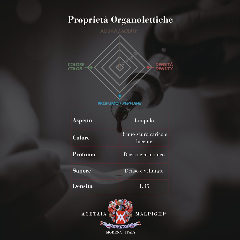 Acetaia Malpighi – Aceto Balsamico Tradizionale di Modena DOP Extravecchio Ermes Malpighi – 100 ml – Solo Mosto Cotto – Selezione da Alta Ristorazione