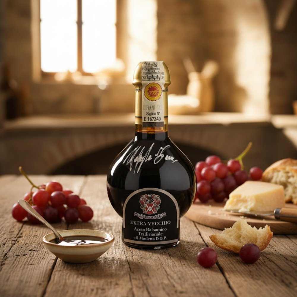Acetaia Malpighi – Aceto Balsamico Tradizionale di Modena DOP Extravecchio Ermes Malpighi – 100 ml – Solo Mosto Cotto – Selezione da Alta Ristorazione