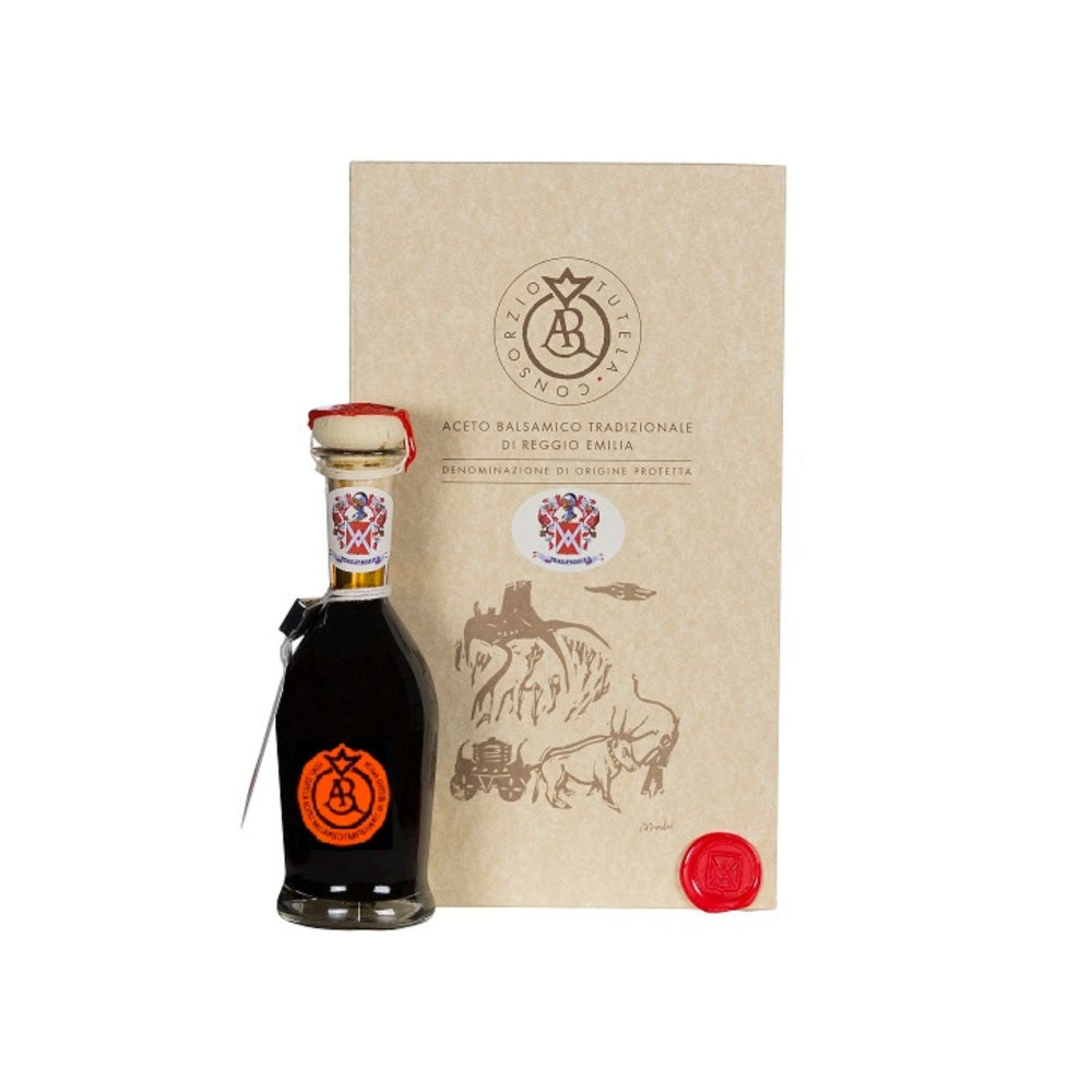 Acetaia Malpighi – Aceto Balsamico Tradizionale di Reggio Emilia DOP Aragosta 100 ml, oltre 12 anni, da Mosto Cotto di Uve Reggiane