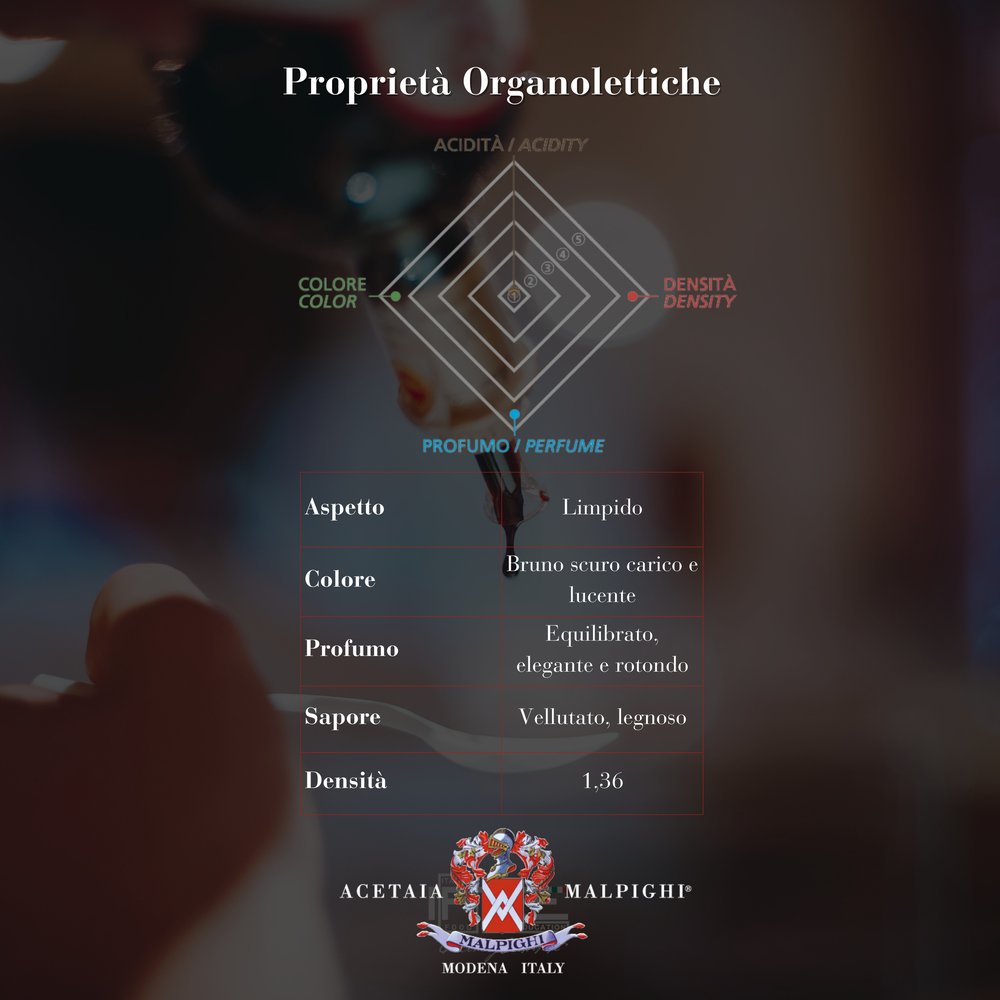 Acetaia Malpighi – Aceto Balsamico Tradizionale di Modena DOP Extravecchio al Ciliegio – 100 ml – Solo Mosto Cotto – Selezione da Alta Ristorazione