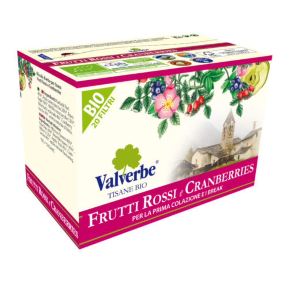 Kit Valverbe Frutta All Day 6 tisane da 20 filtri cad