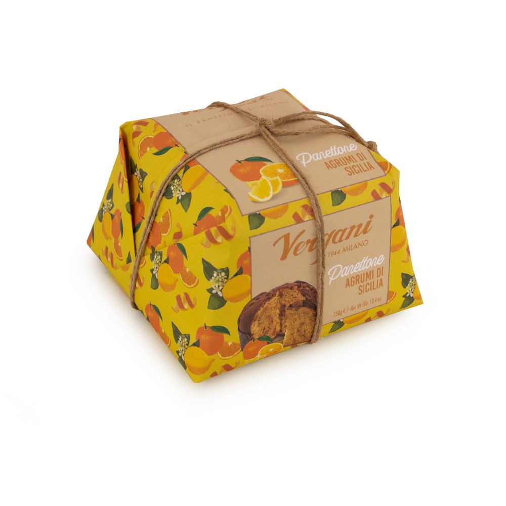 Vergani Panettone agli Agrumi Di Sicilia 750 gr Gourmet